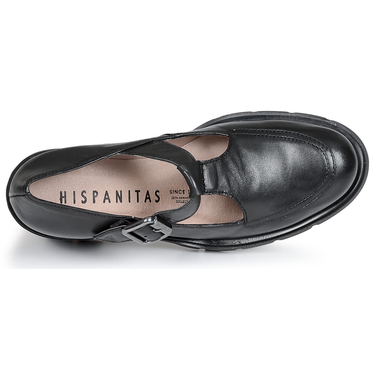 Women's Ballet Flats Hispanitas Black