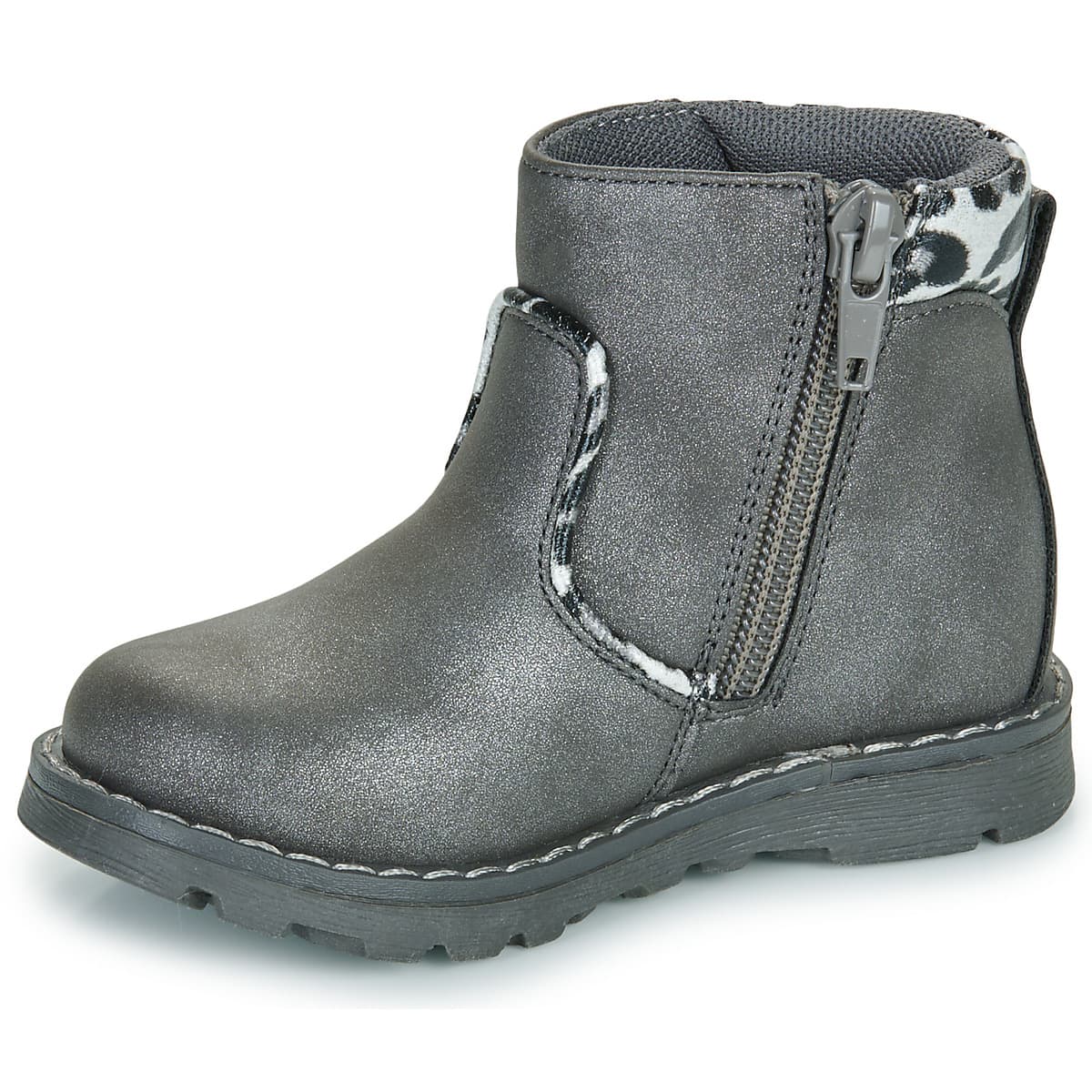 Girls' Ankle Boots Chicco Silver