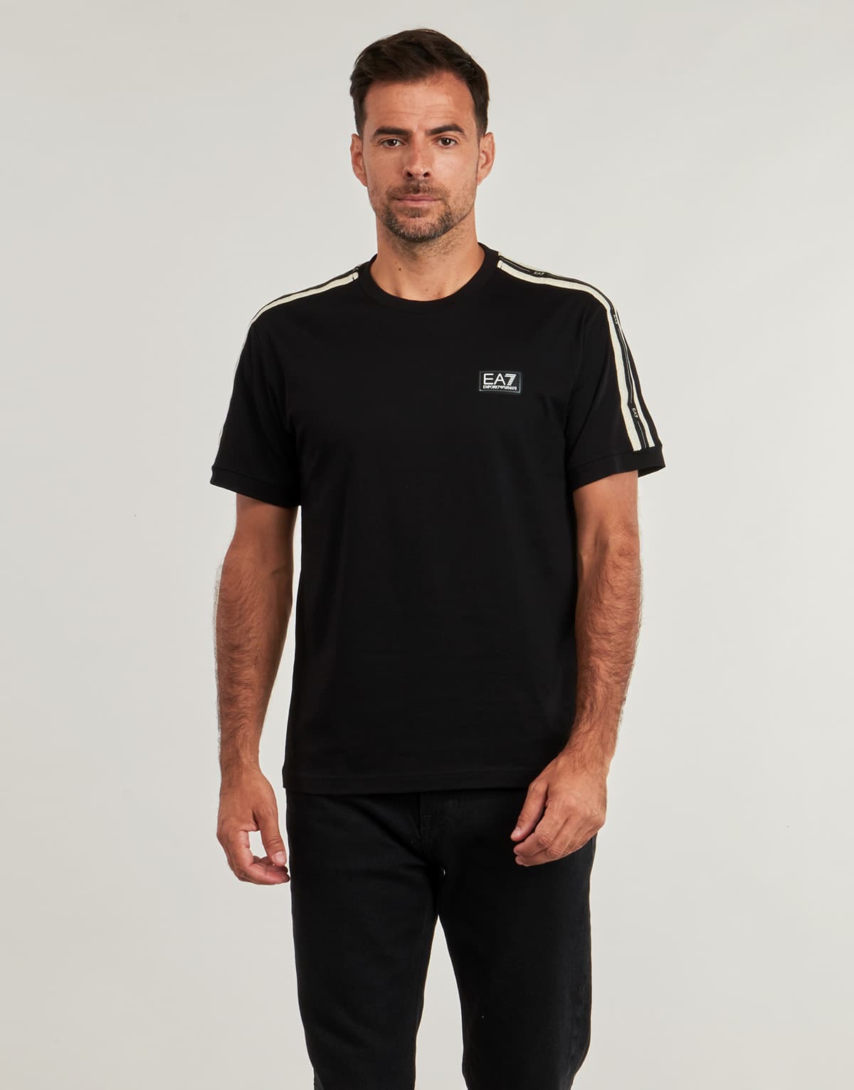 Men's T-Shirts EA7 Black