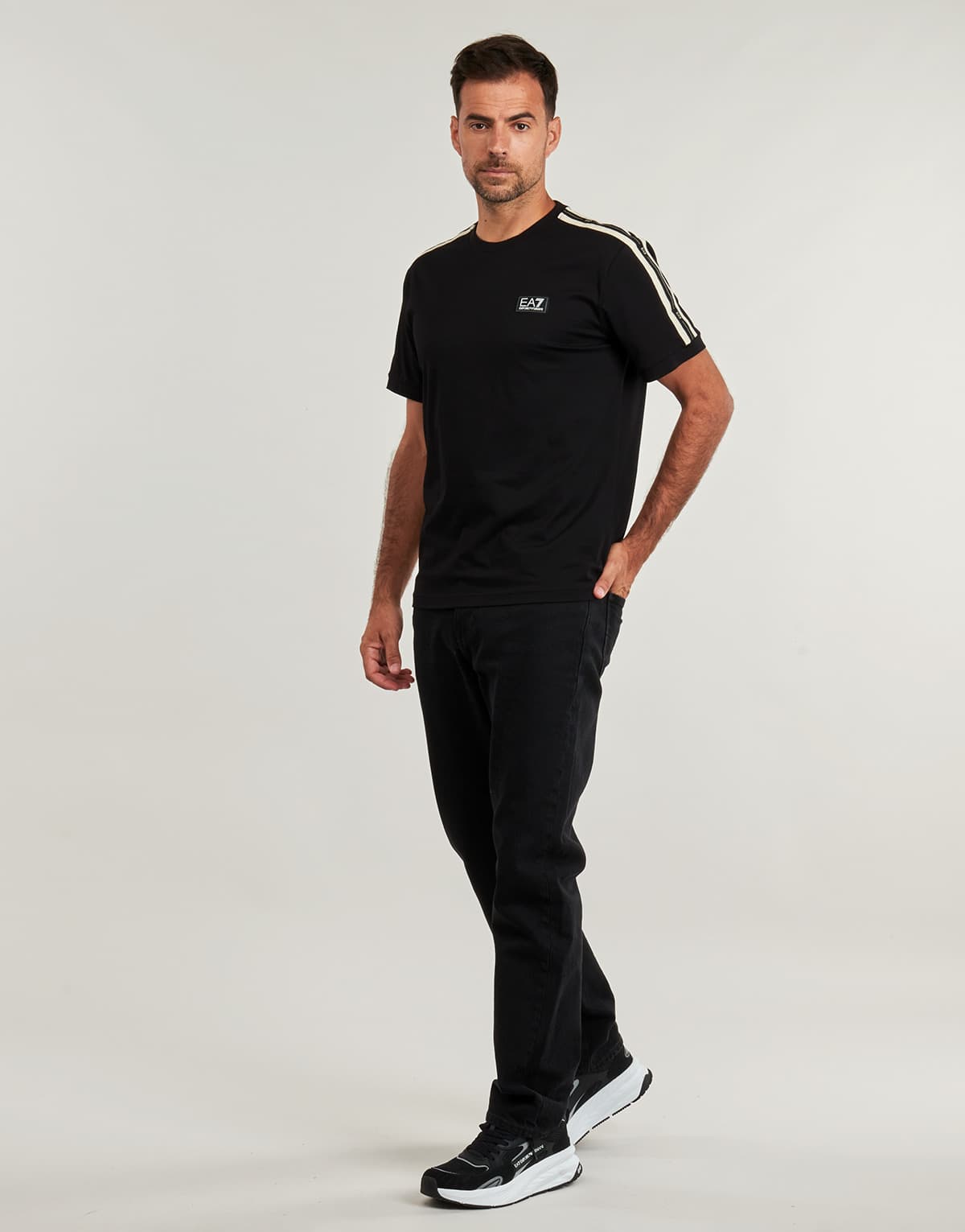 Men's T-Shirts EA7 Black