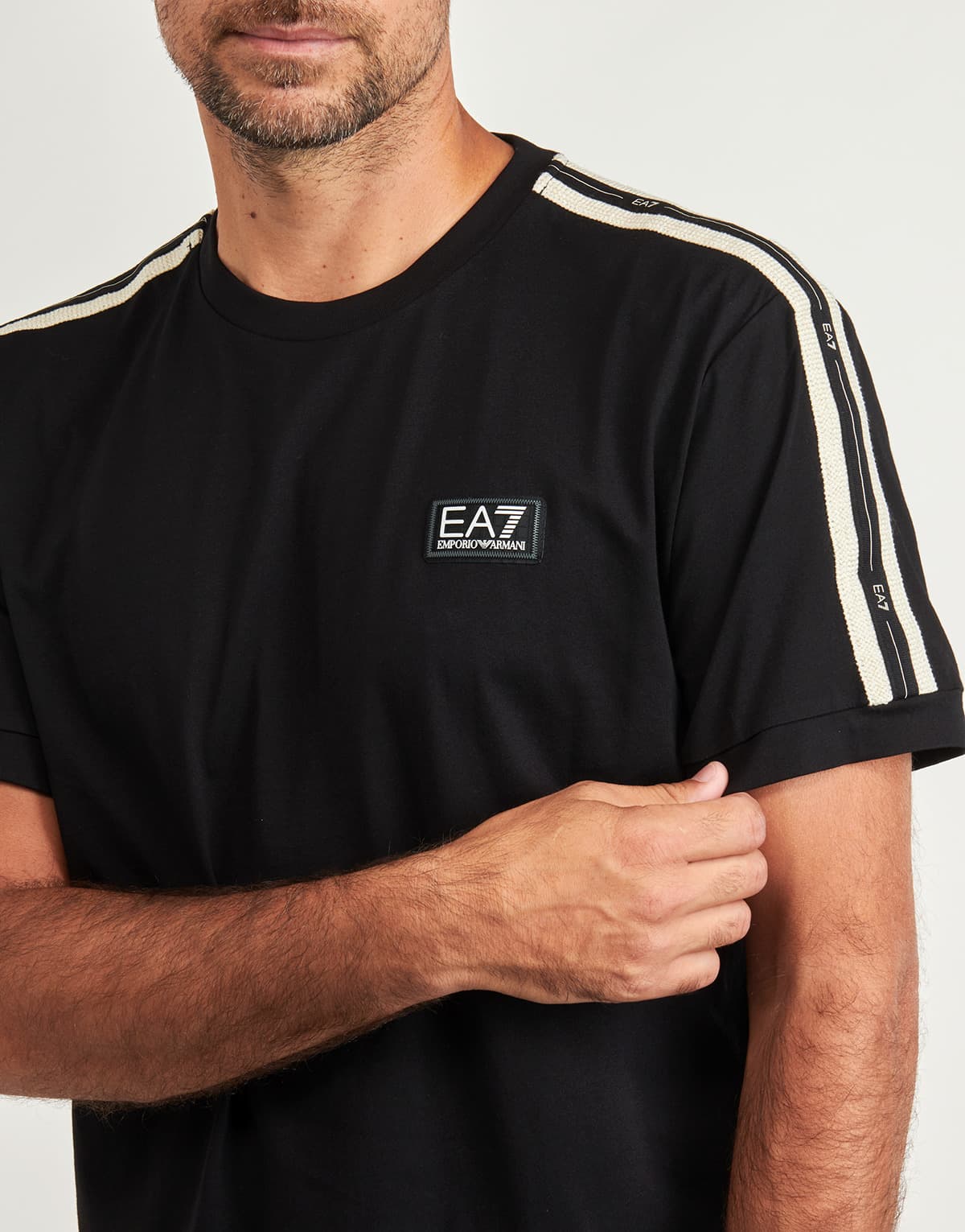 Men's T-Shirts EA7 Black
