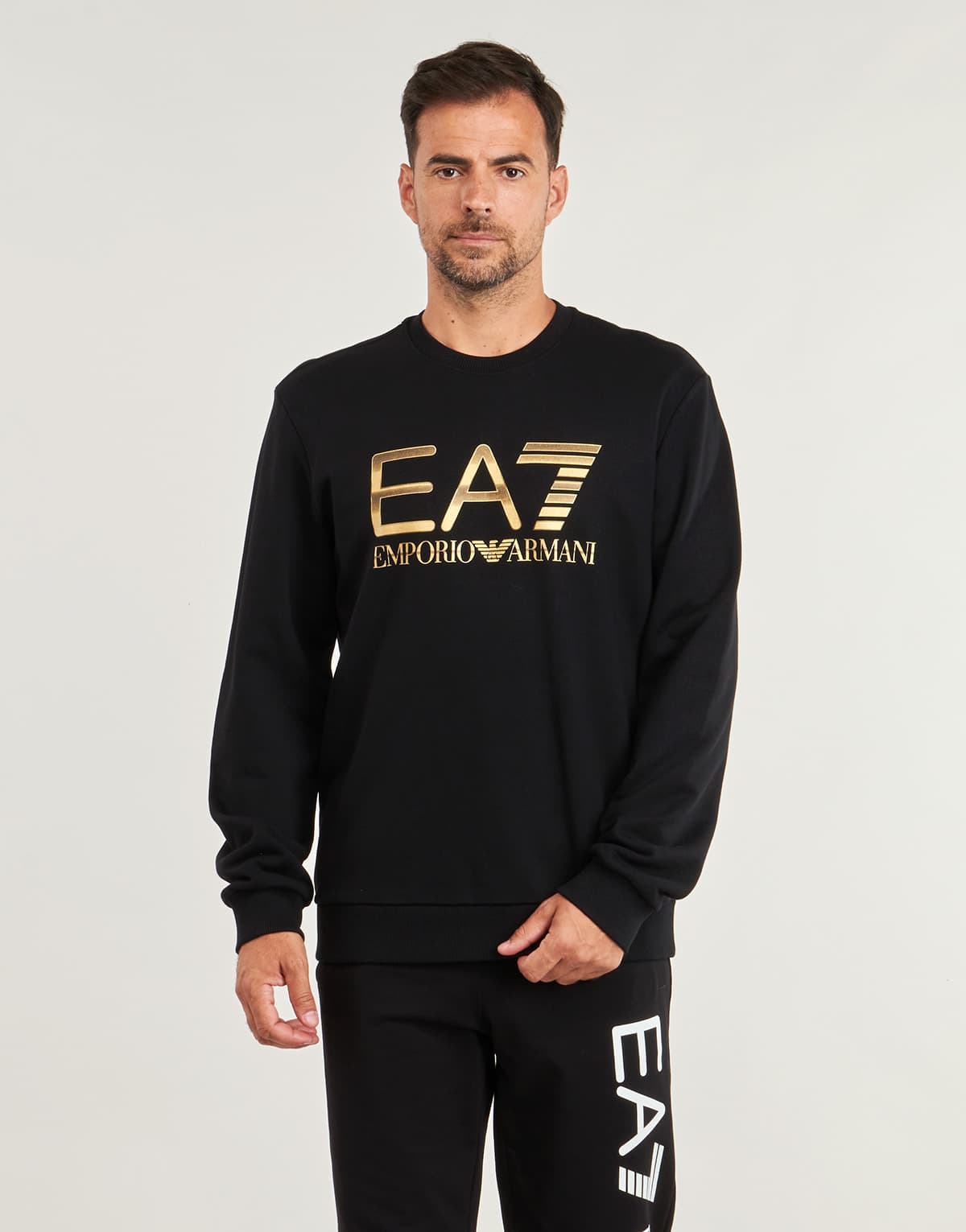 Men's Sports T-Shirts EA7 Black