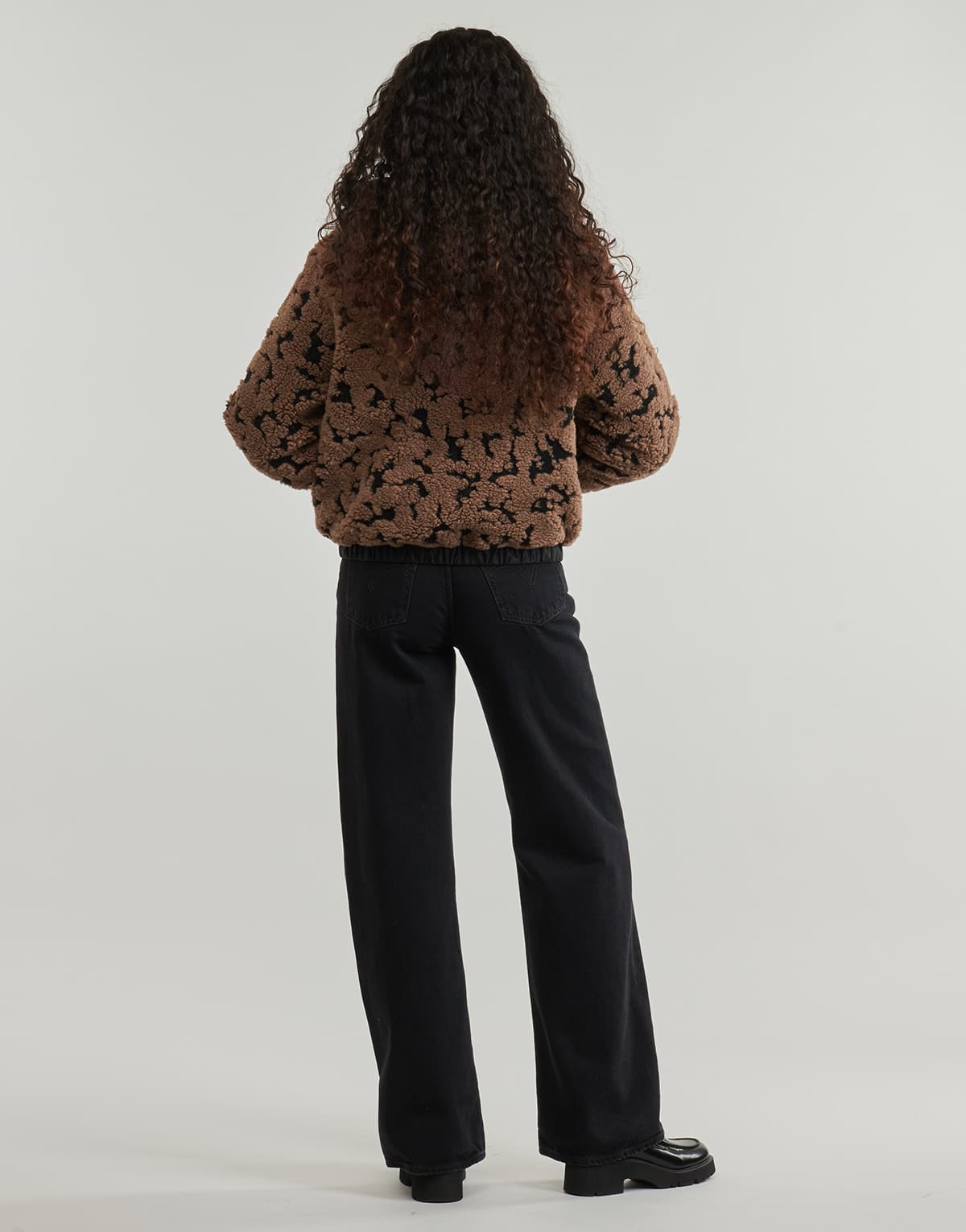 Women's Jackets EA7 Brown