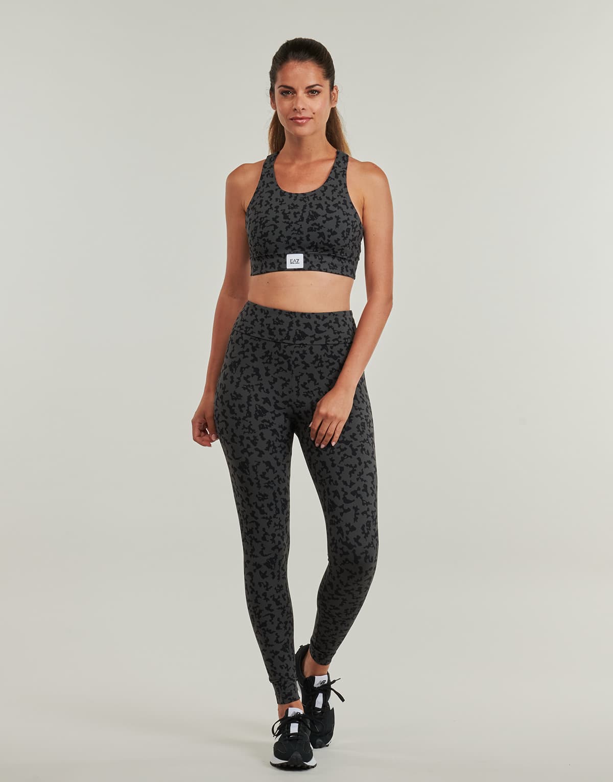 Women's Tights EA7 Gray