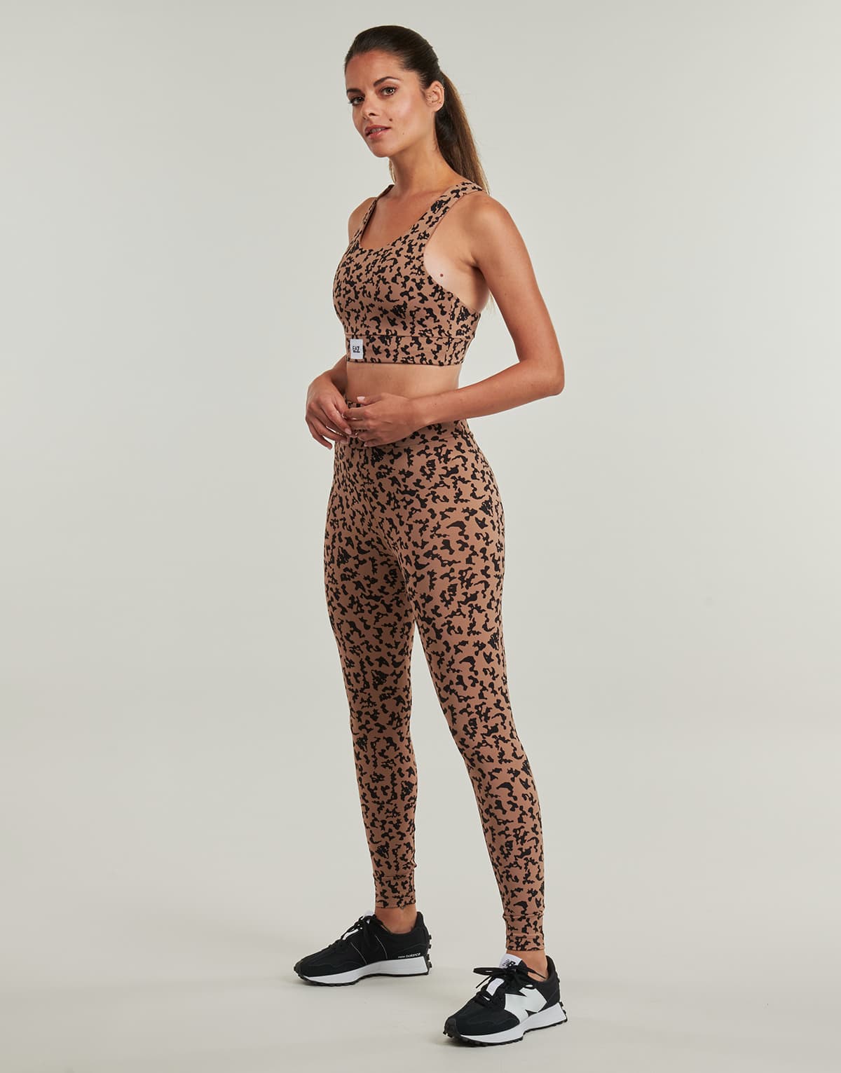 Women's Sports Bras EA7 Brown