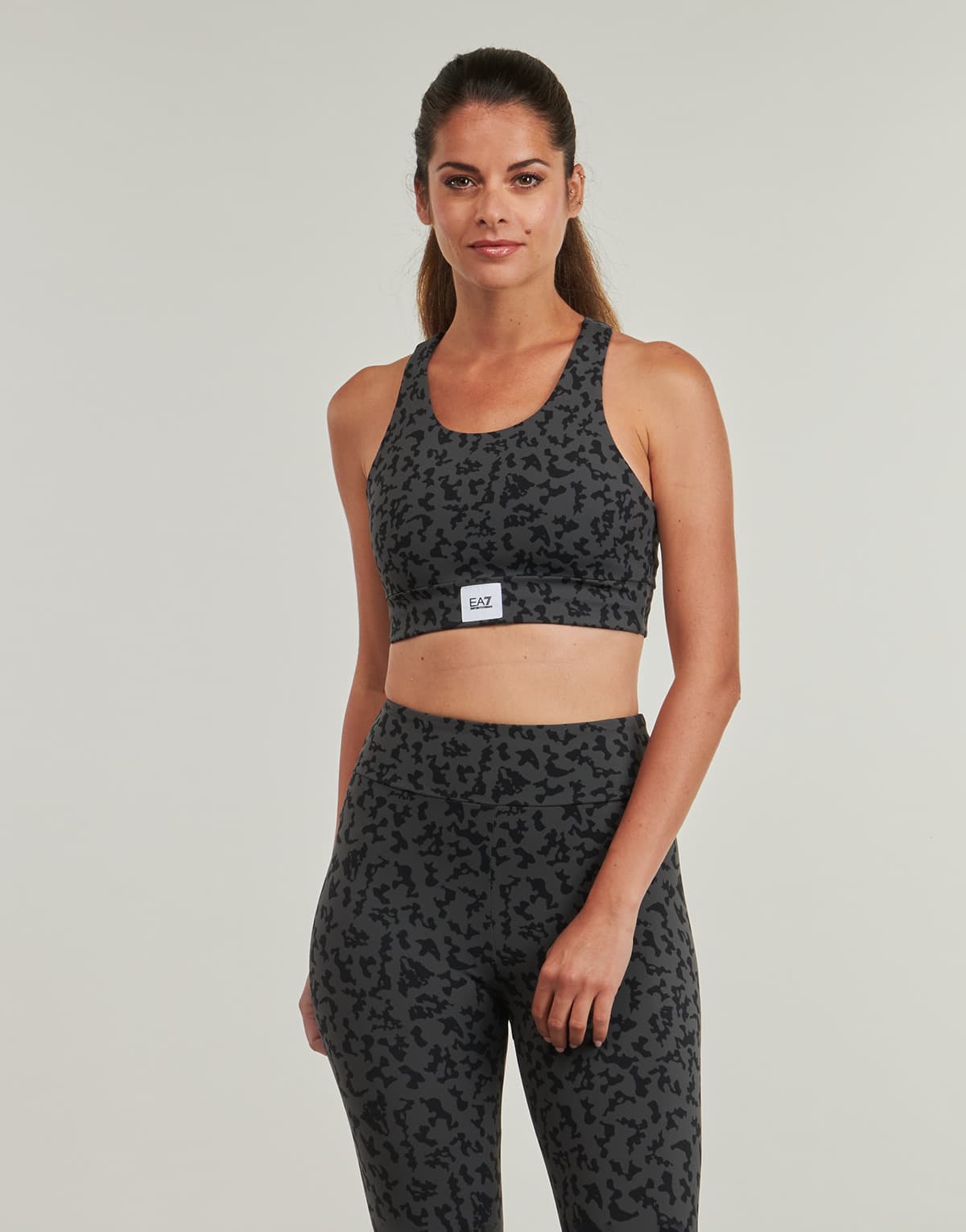 Women's Sports Bras EA7 Gray