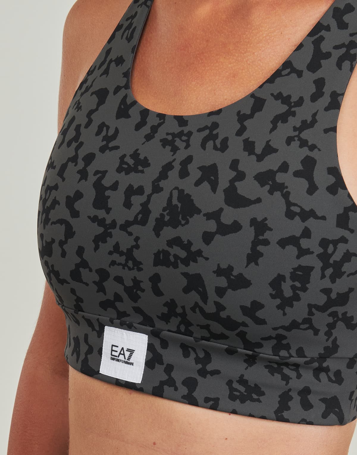 Women's Sports Bras EA7 Gray