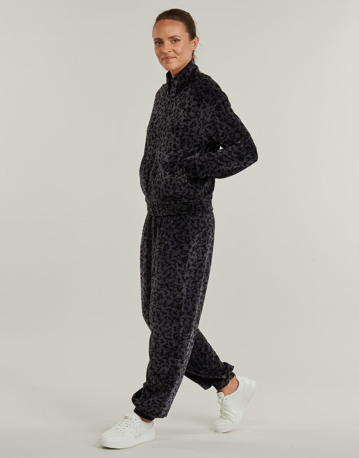 Women's Tracksuits EA7 Gray