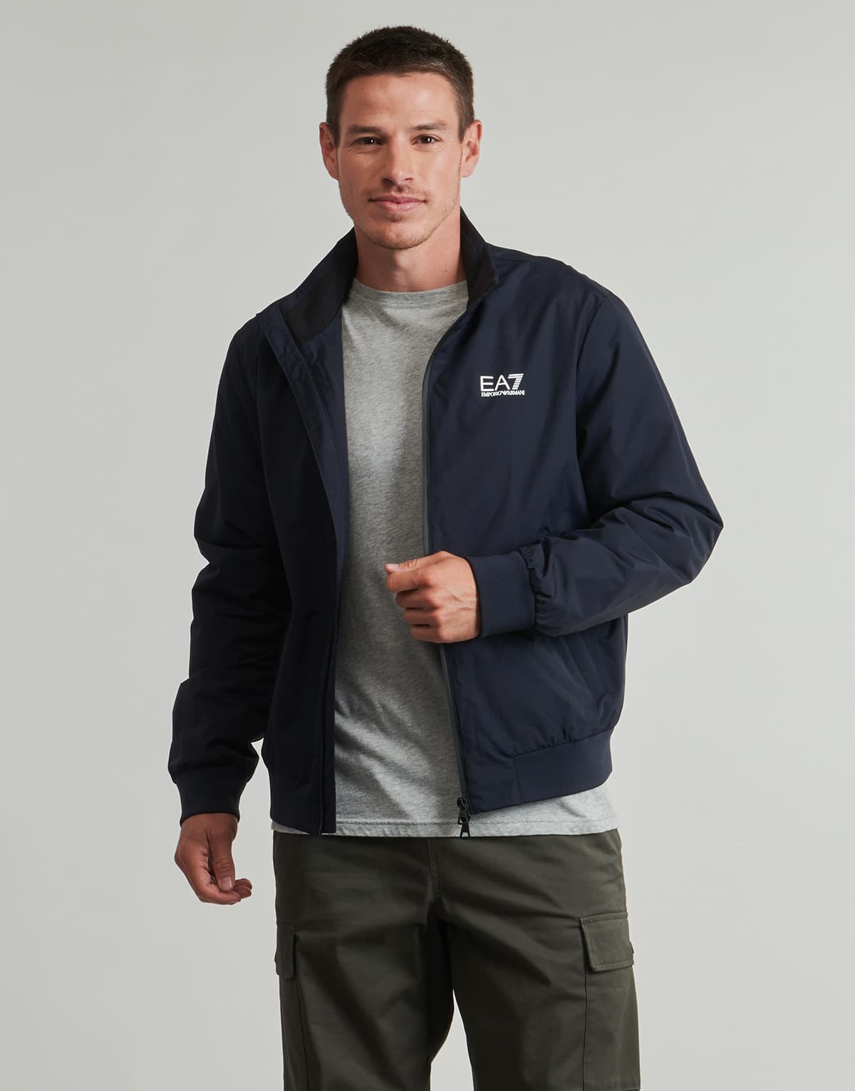 Men's Jackets EA7 Blue