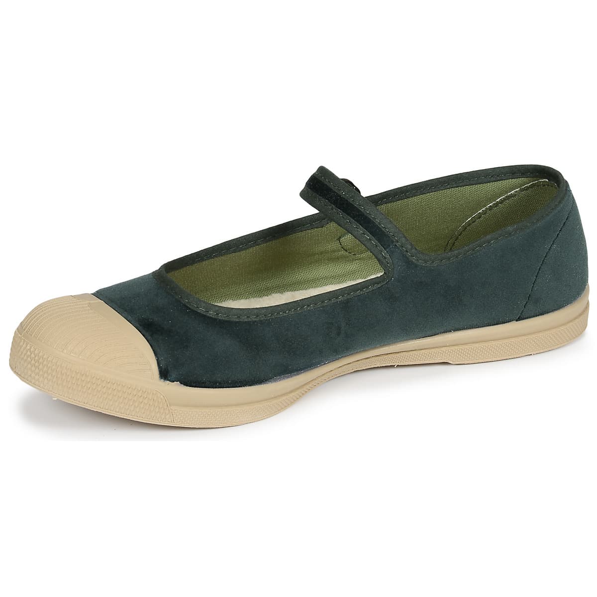 Women's Ballet Flats Bensimon Green