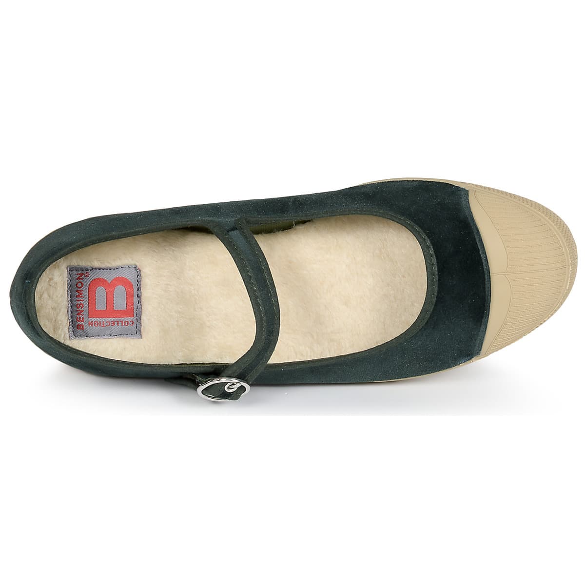 Women's Ballet Flats Bensimon Green