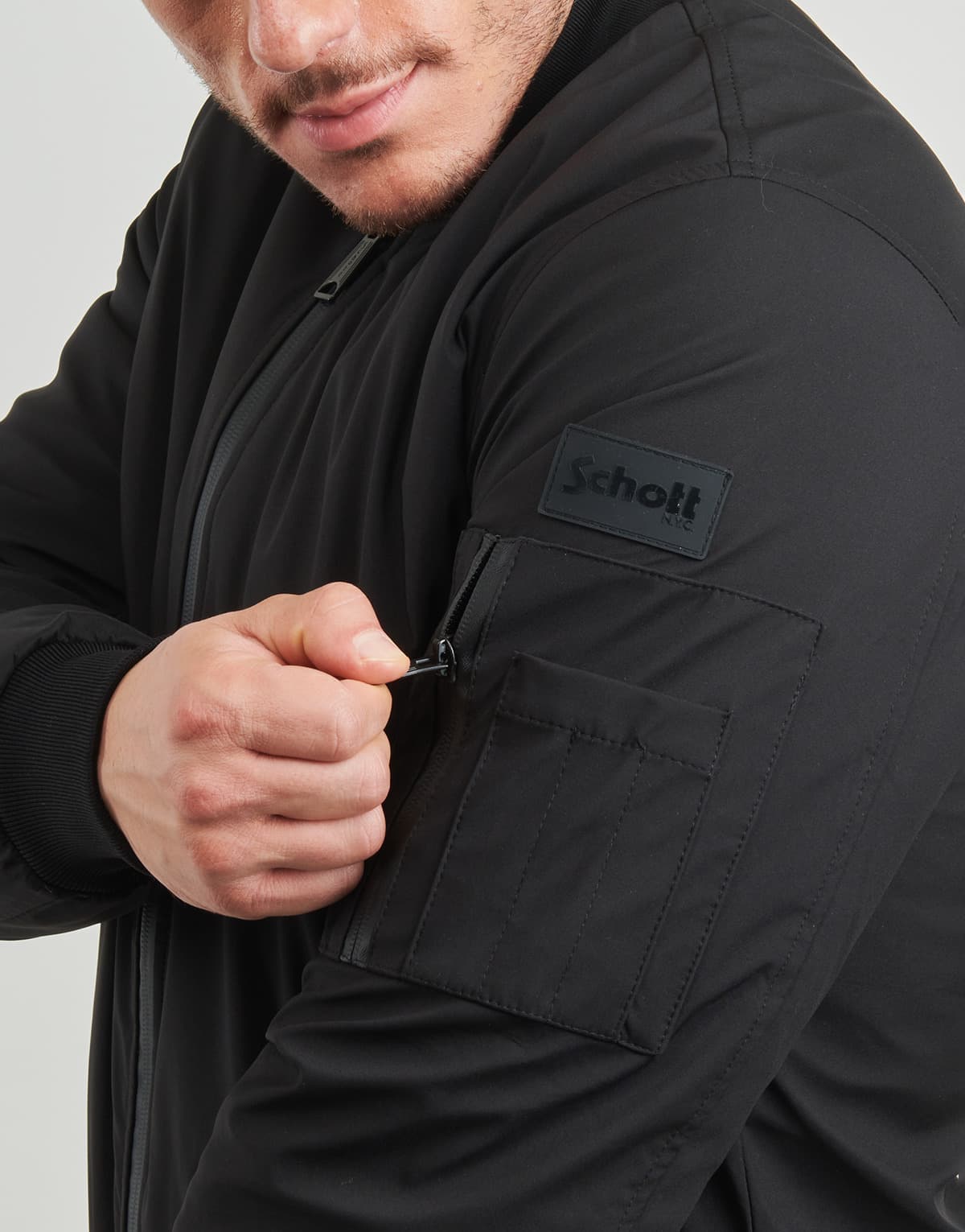 Men's Jackets Schott Black