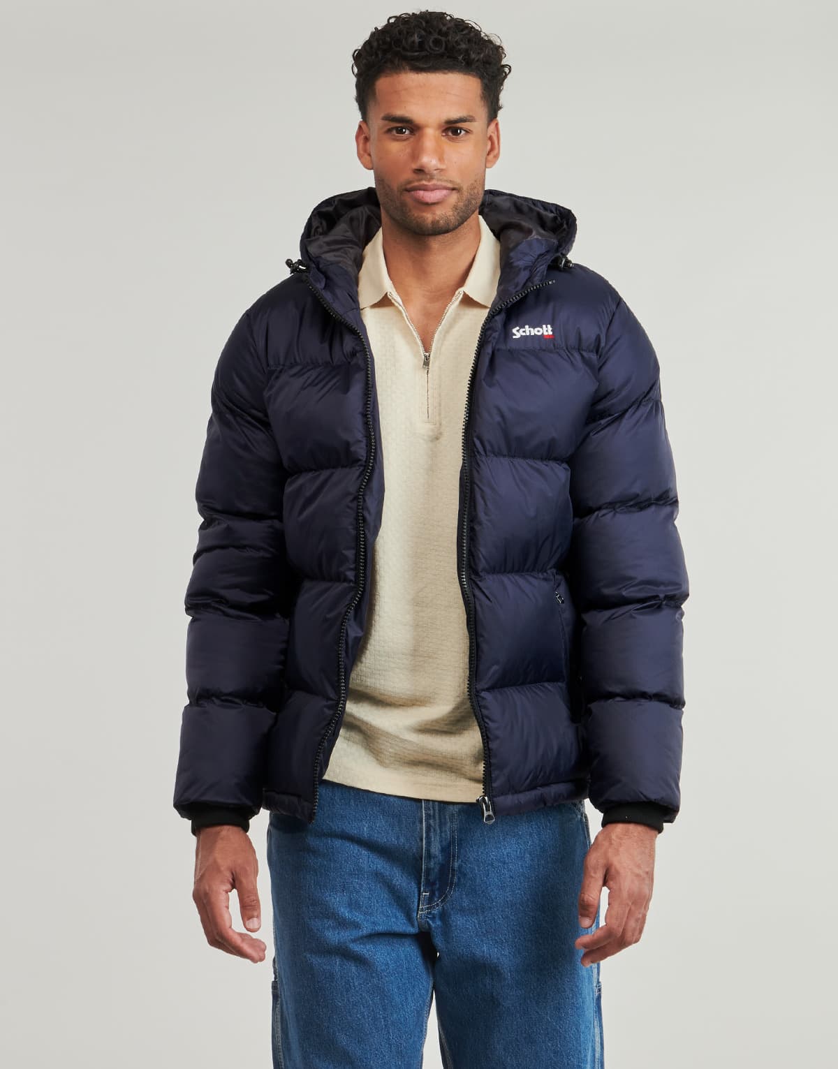 Men's Jackets Schott Blue