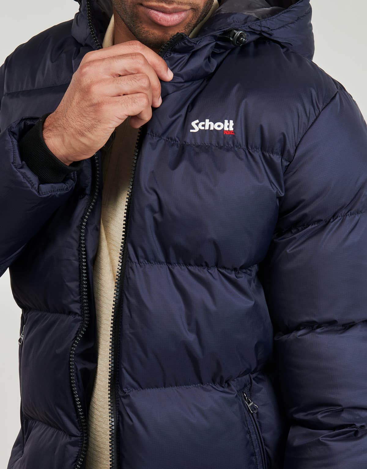 Men's Jackets Schott Blue