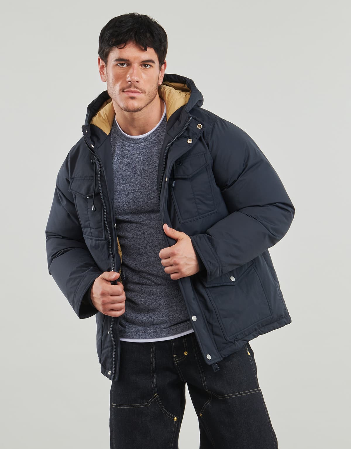 Men's Jackets Schott Blue