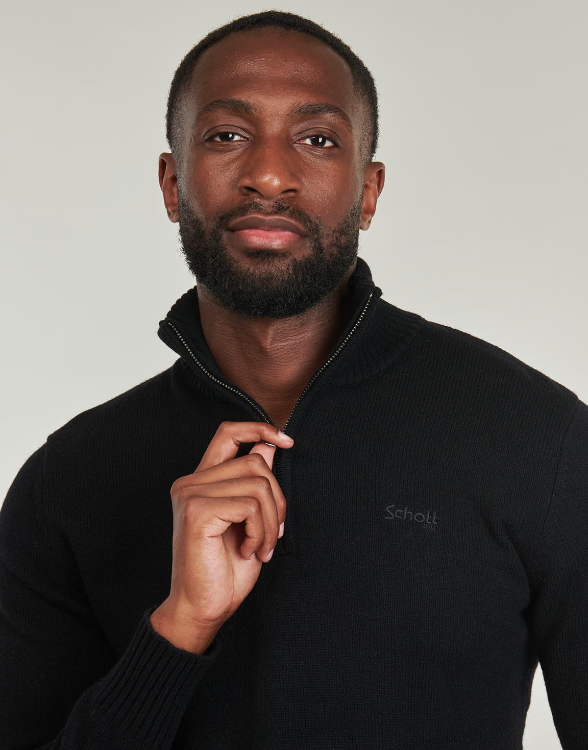 Men's Sweaters Schott Black