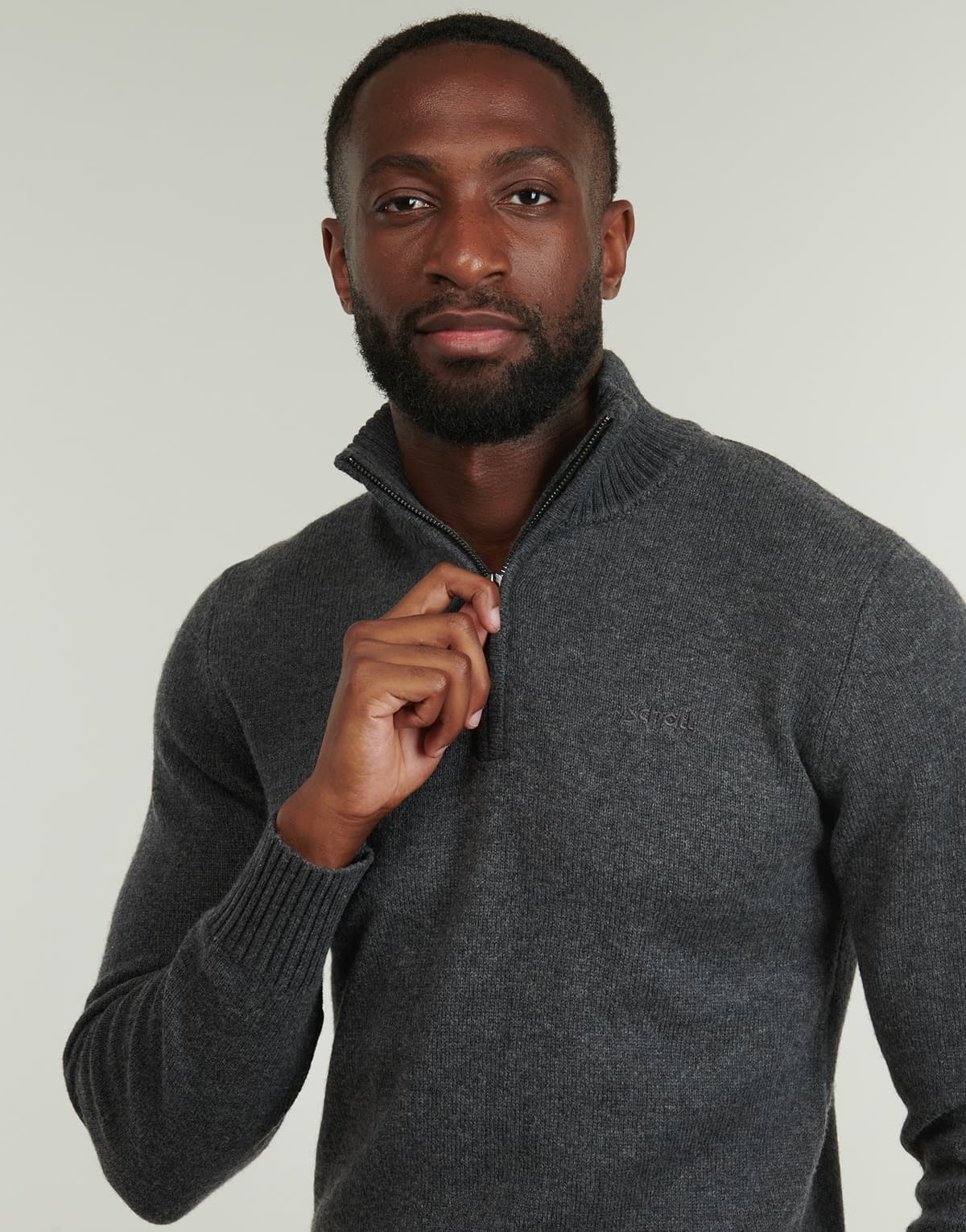 Men's Sweaters Schott Gray