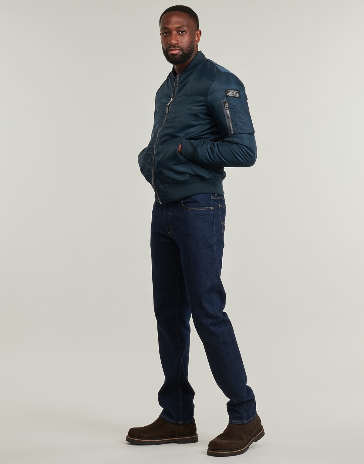 Men's Jackets Schott Blue