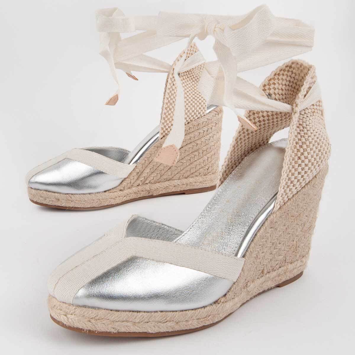 Women's Espadrilles Montevita Silver