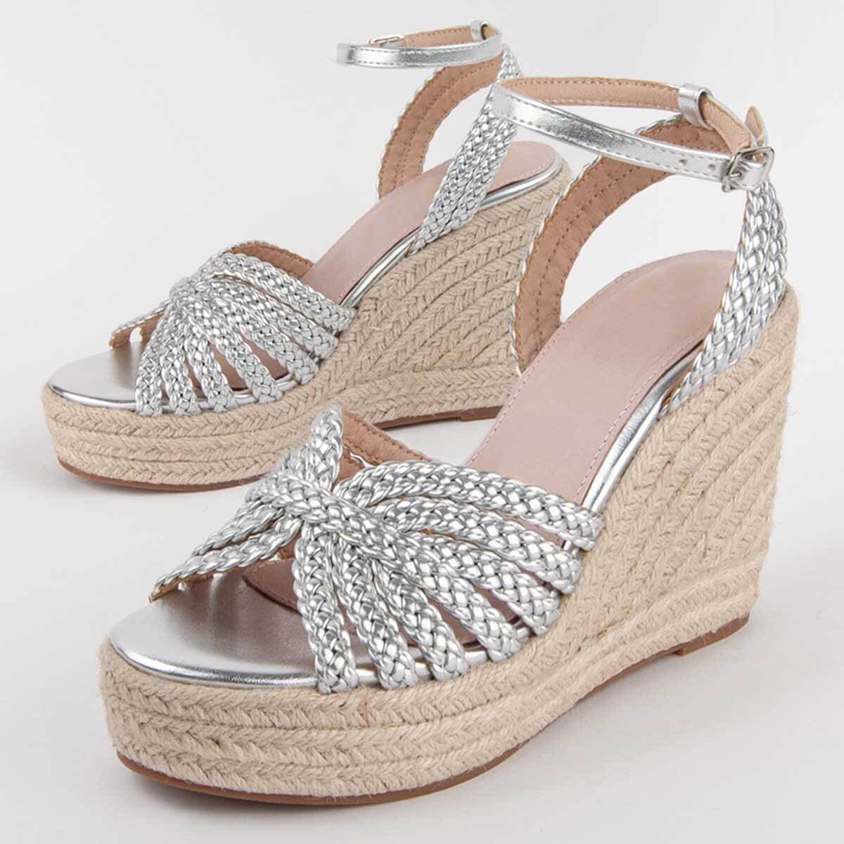 Women's Espadrilles Montevita Silver