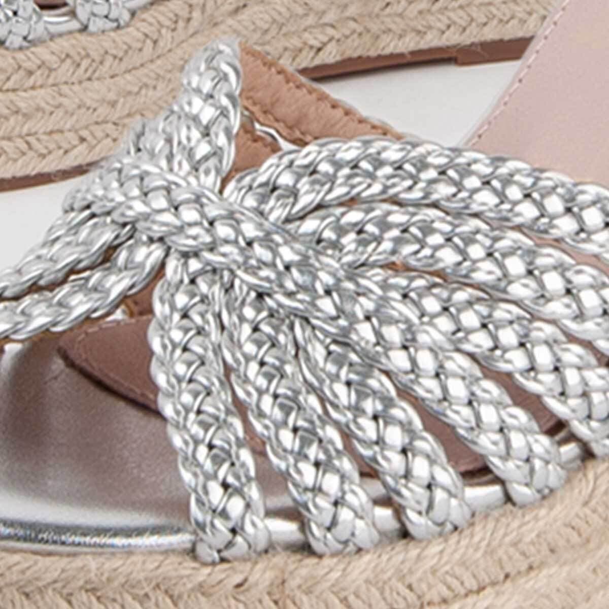 Women's Espadrilles Montevita Silver