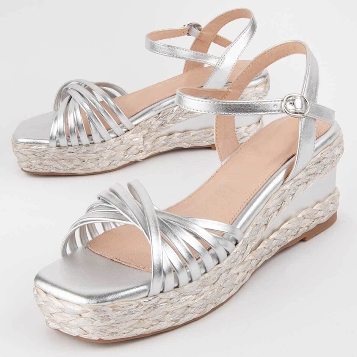 Women's Espadrilles Montevita Silver