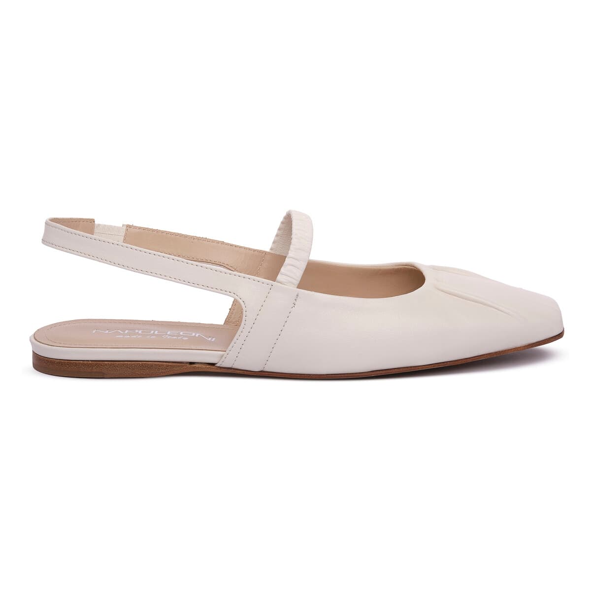 Women's Ballet Flats Priv Lab White