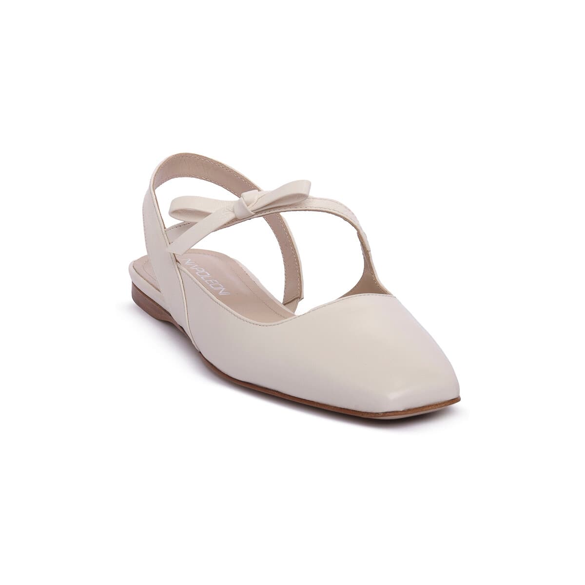 Women's Ballet Flats Priv Lab White