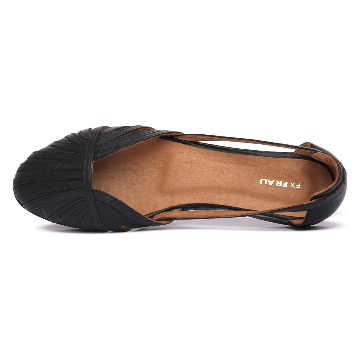 Women's Ballet Flats Frau Black