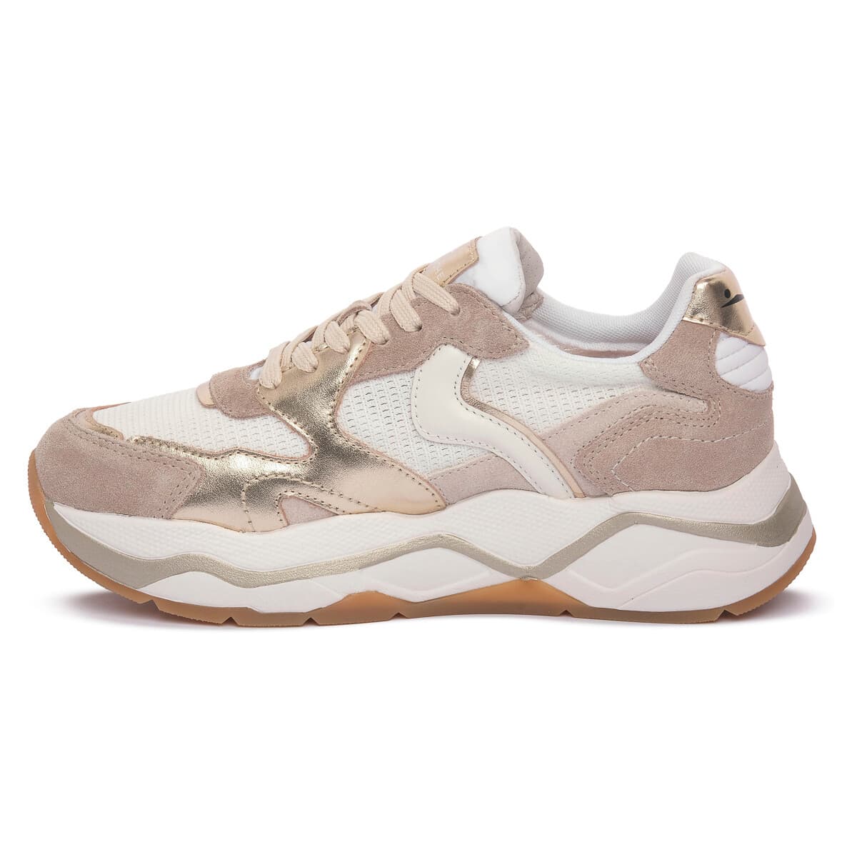Women's Sneakers Voile Blanche Beige