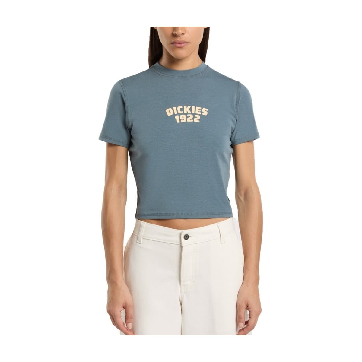 T-shirts & Polos Dickies Camisetas Mujer Modèle Dk0a4z8fg701 Center Logo