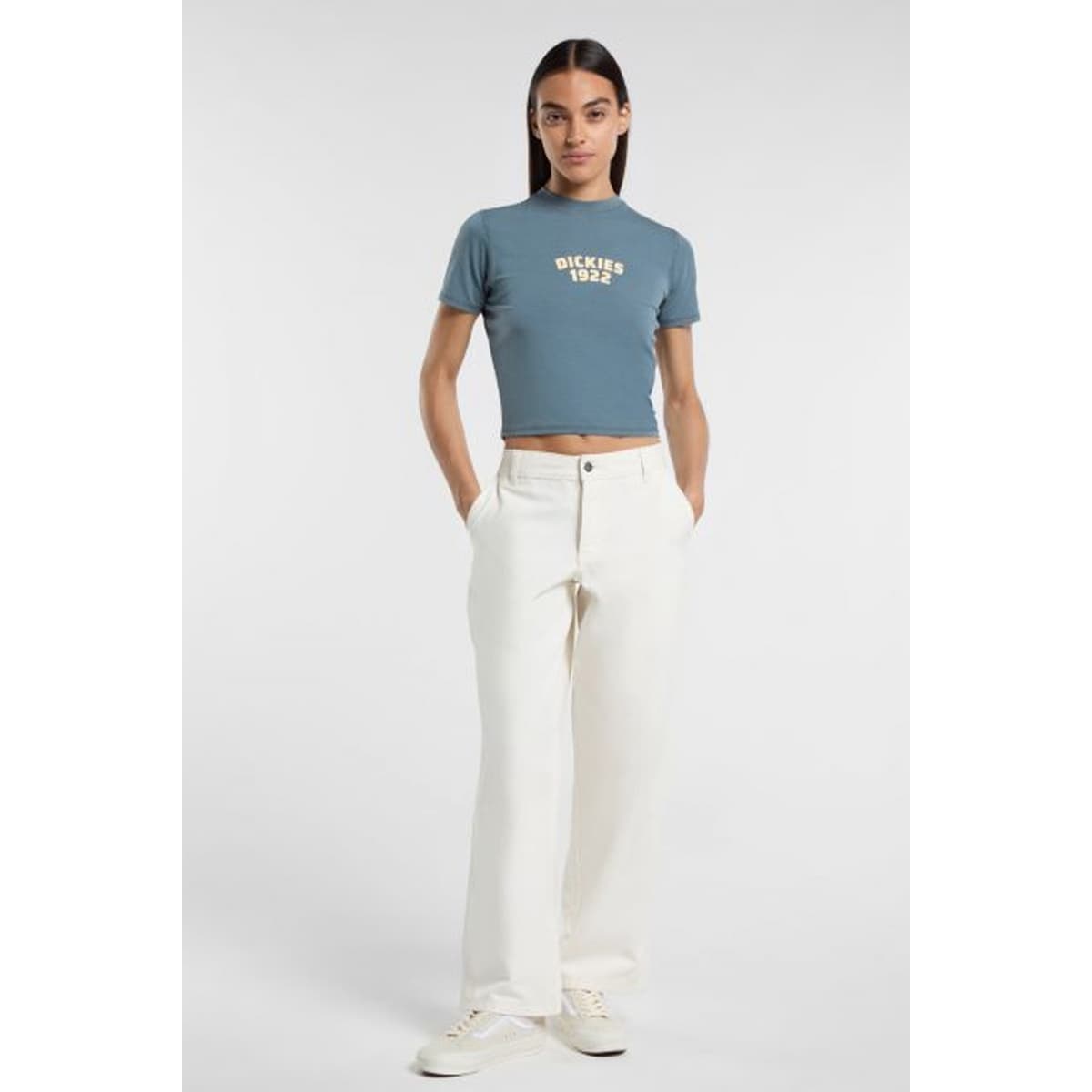 Women's T-Shirts Dickies Blue