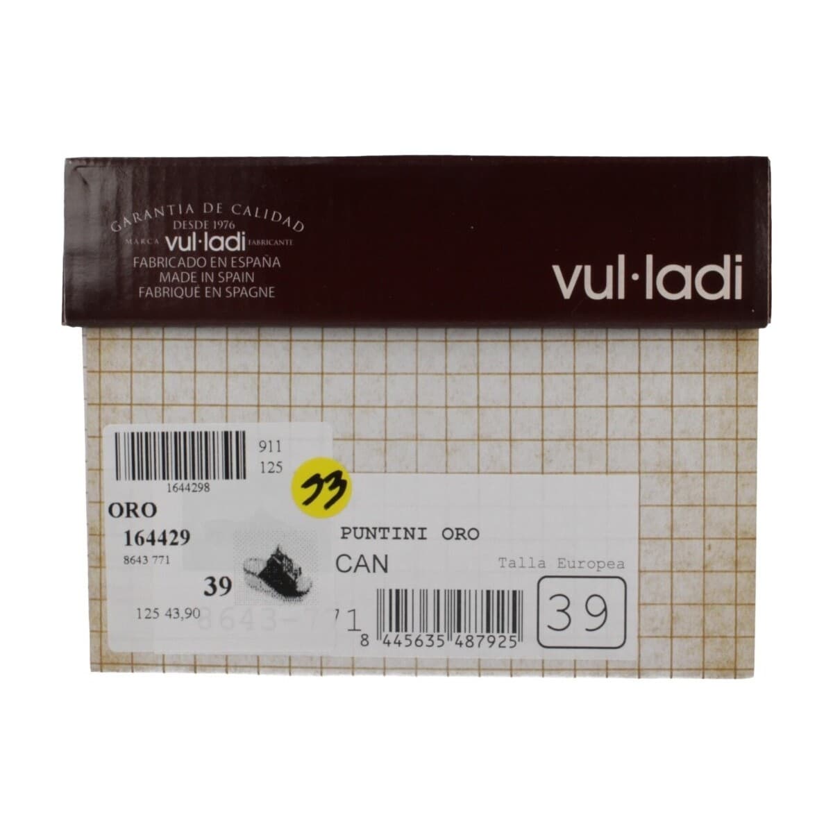 Women's House Slippers Vulladi Gold