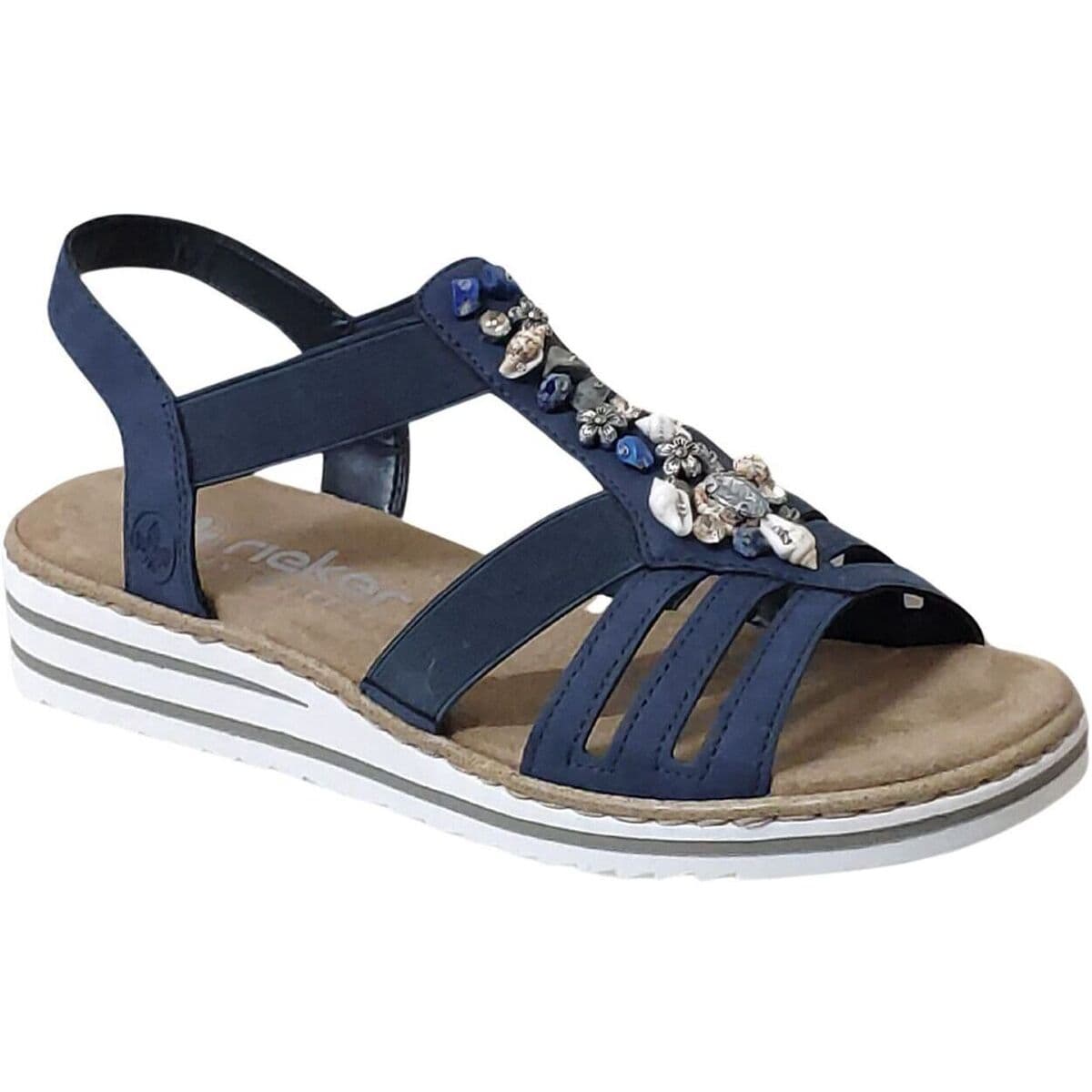 Women's Platforms Rieker Blue