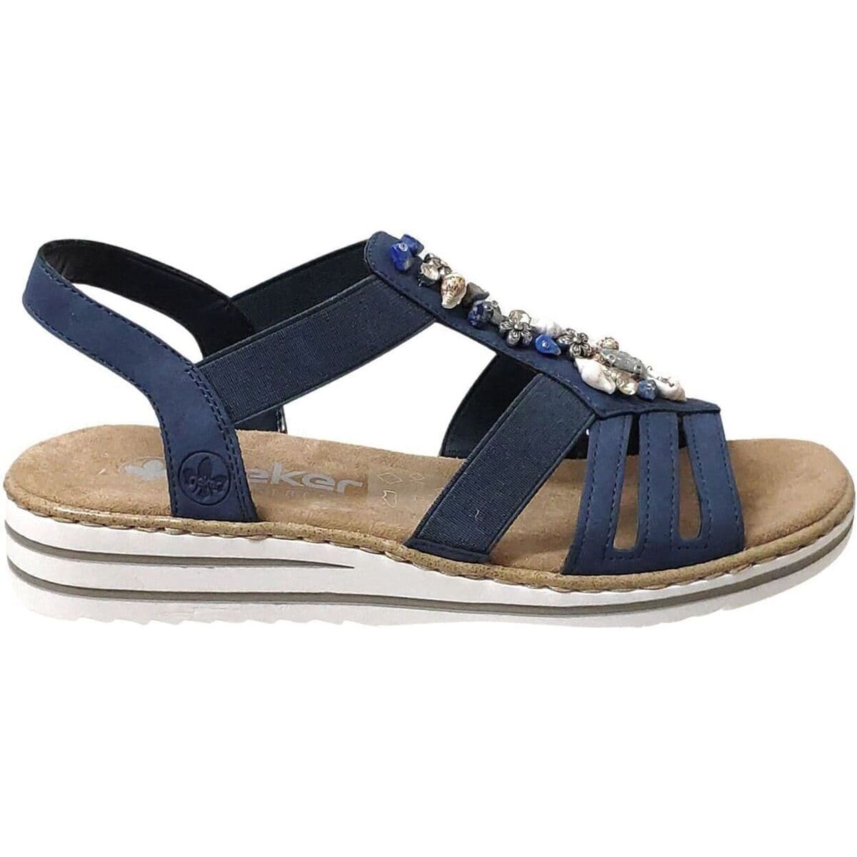 Women's Platforms Rieker Blue