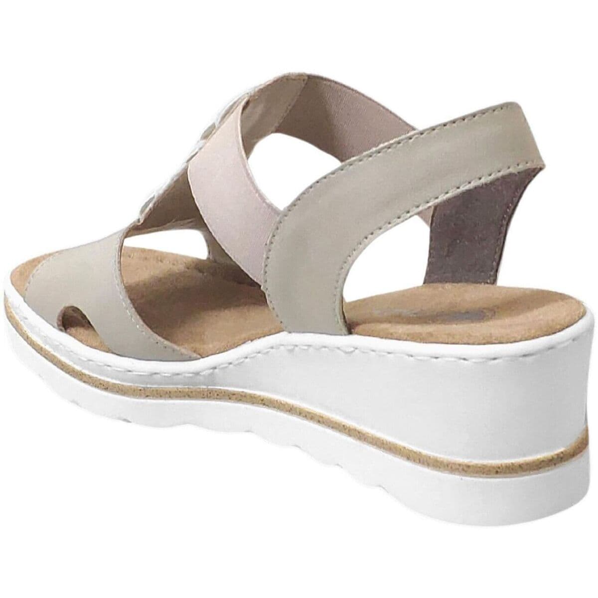 Women's Platforms Rieker Beige