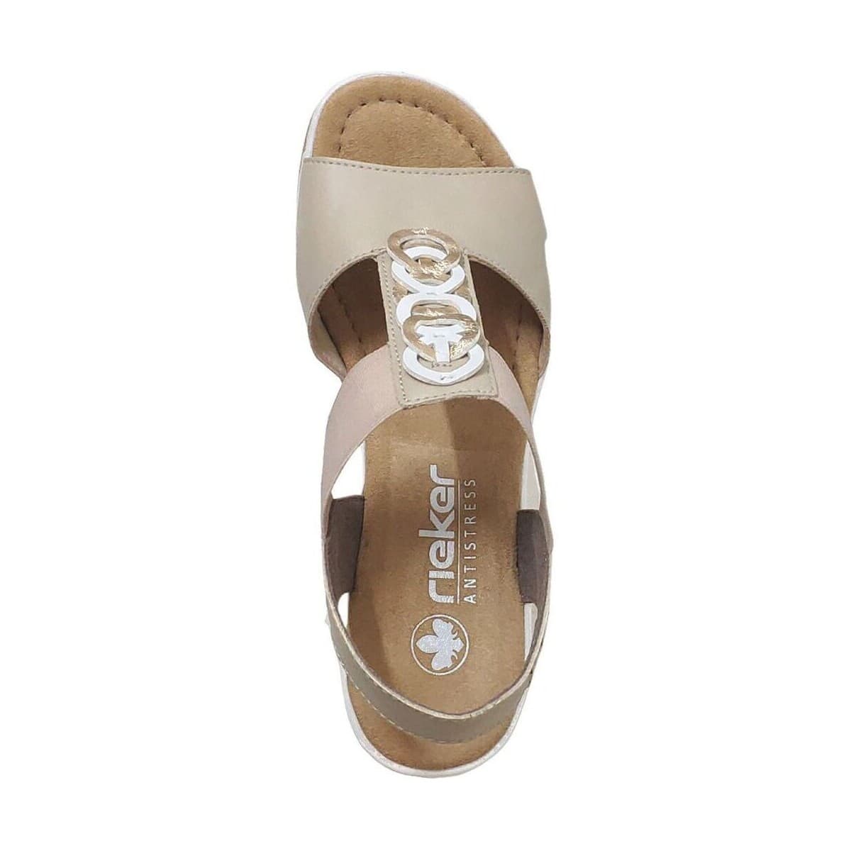 Women's Platforms Rieker Beige