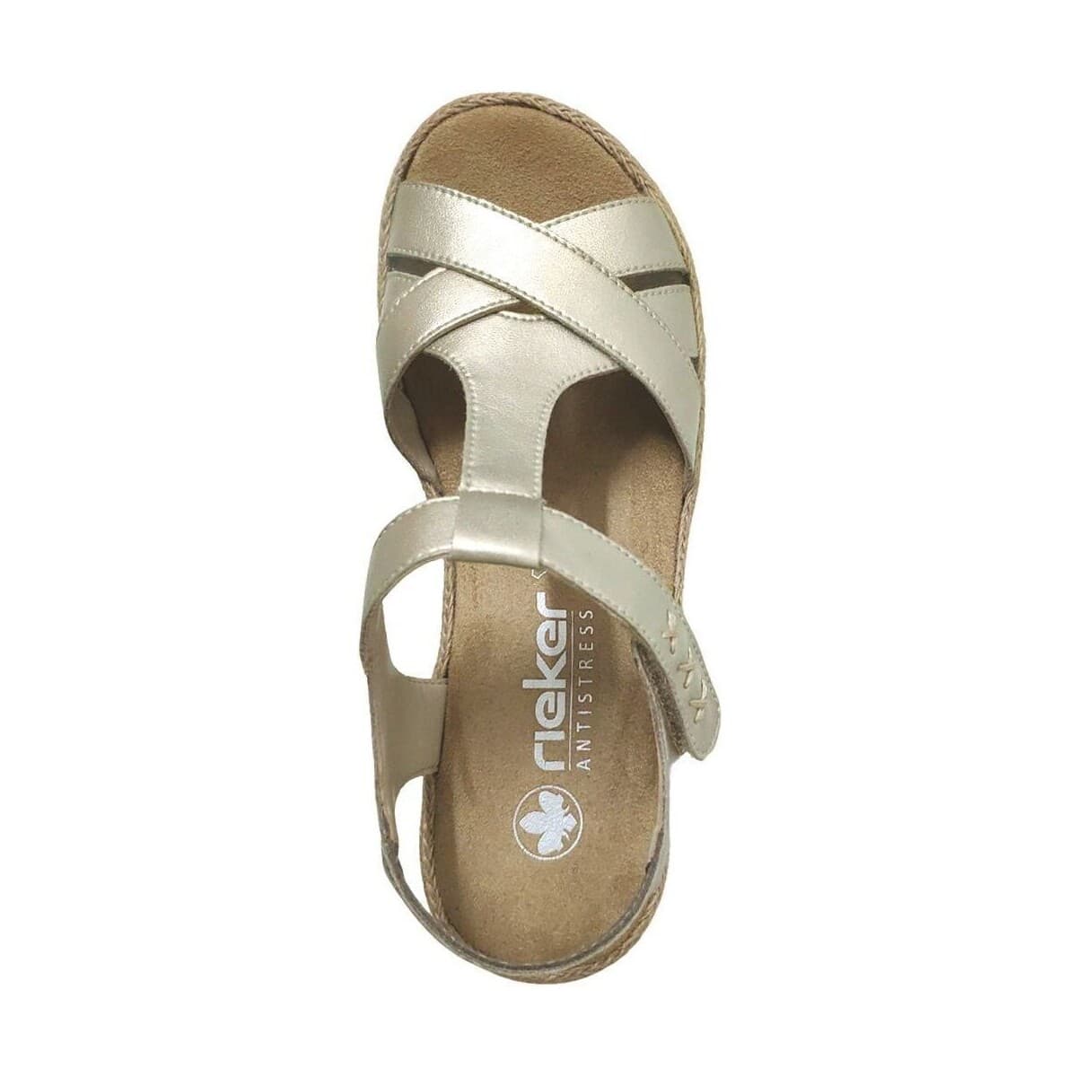 Women's Platforms Rieker Gold