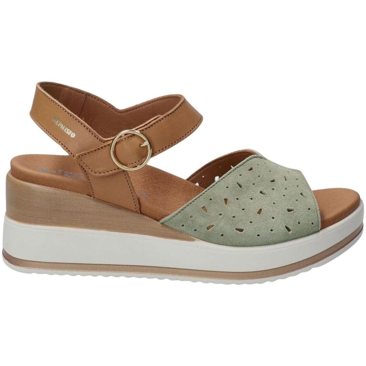 Women's Platforms Mephisto Green