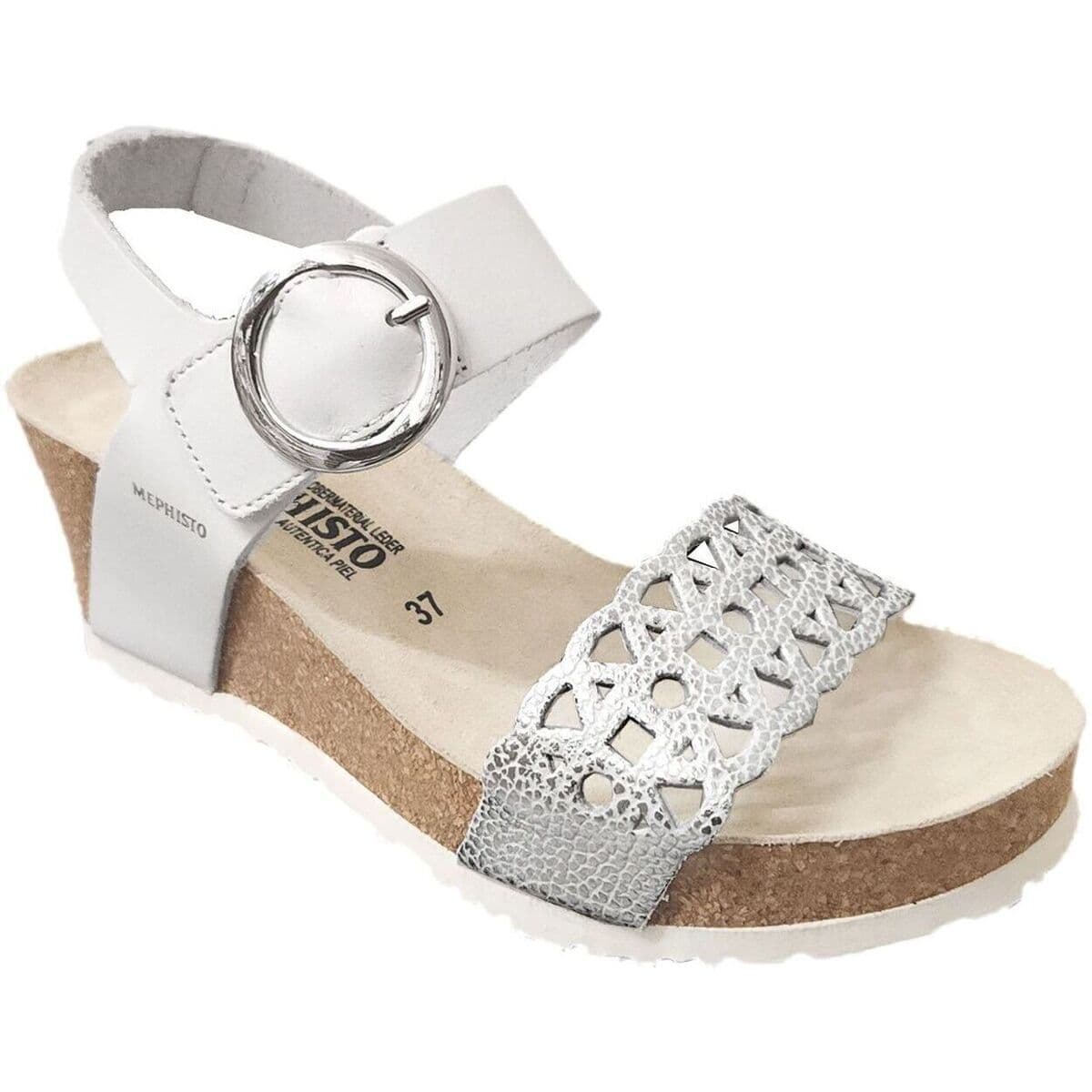 Women's Platforms Mephisto White