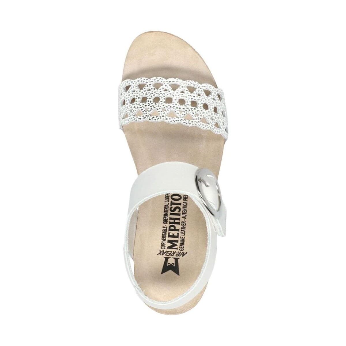 Women's Platforms Mephisto White
