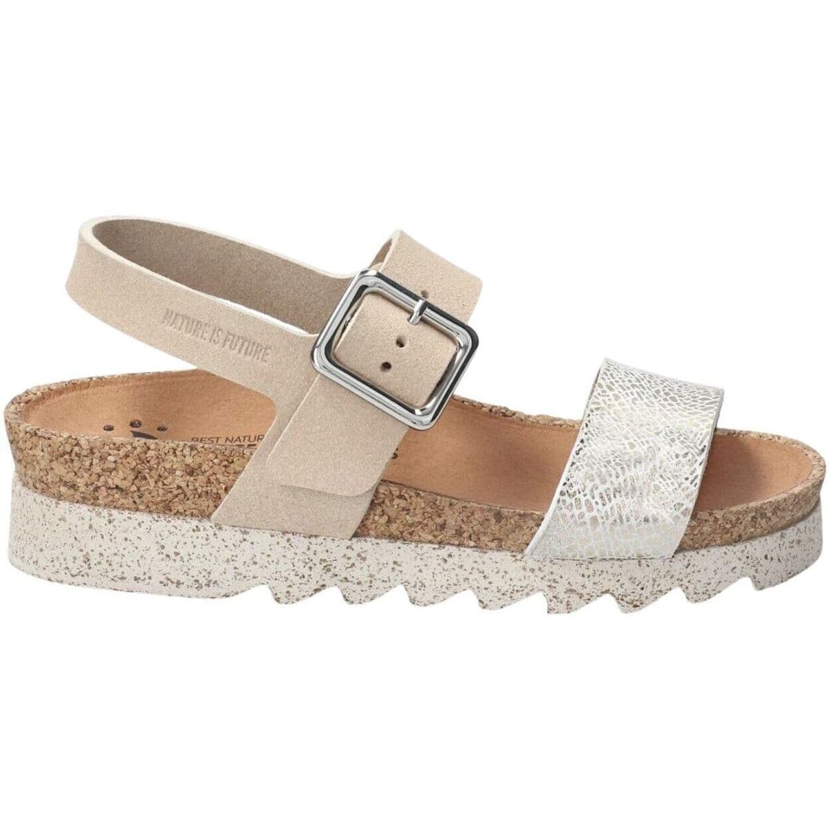 Women's Platforms Nature Is Future Beige