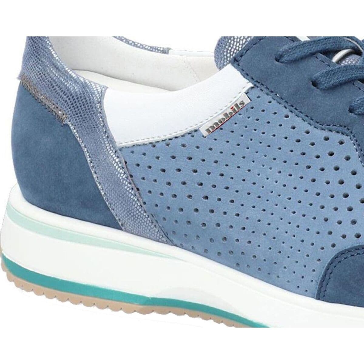 Women's Sneakers Mephisto Blue