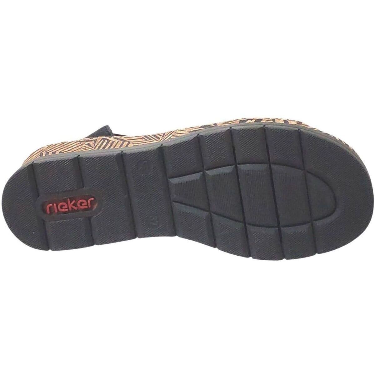 Women's Platforms Rieker Black