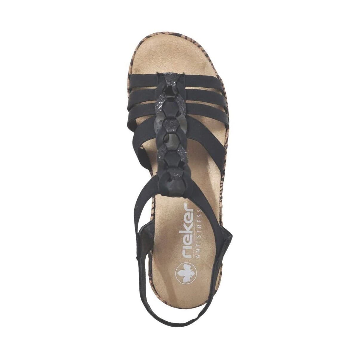 Women's Platforms Rieker Black