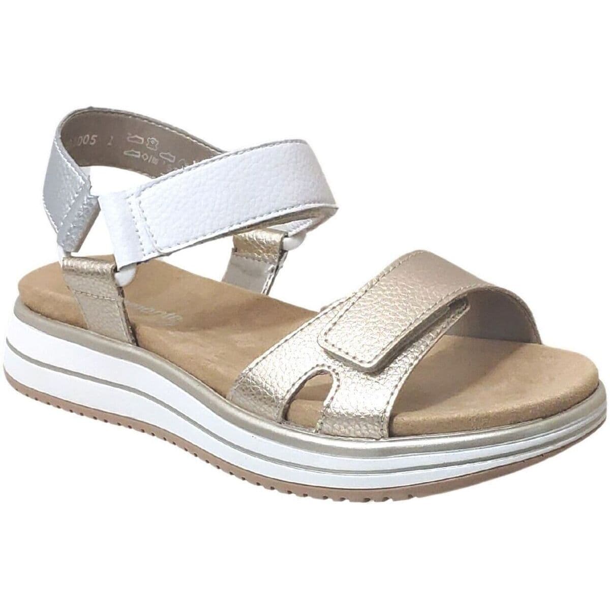 Women's Platforms Remonte Gold