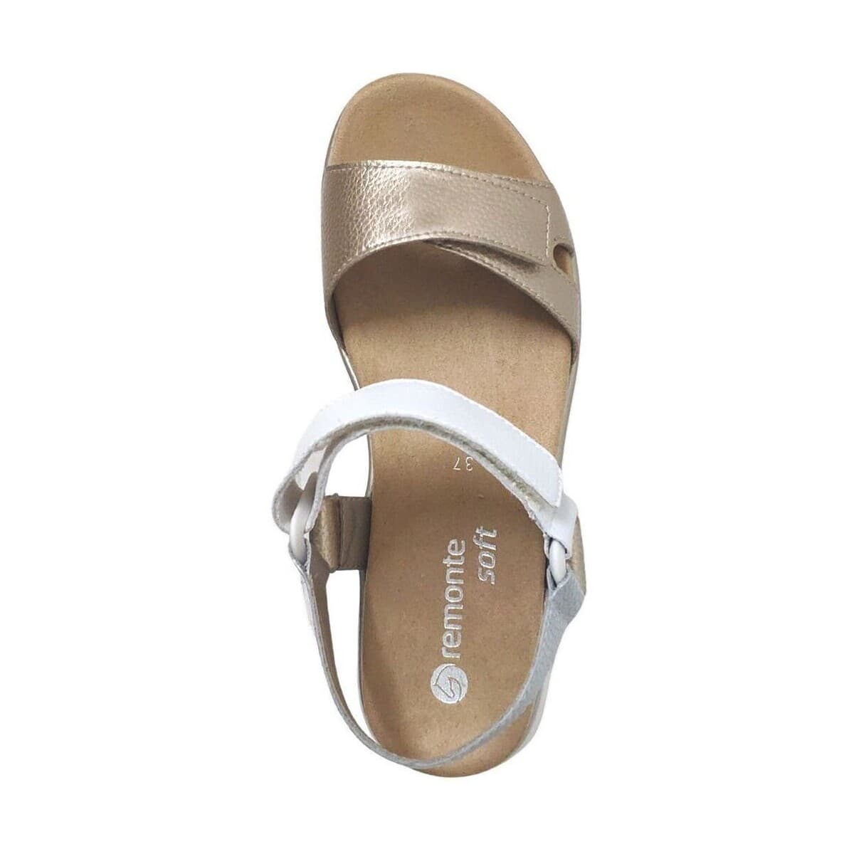 Women's Platforms Remonte Gold