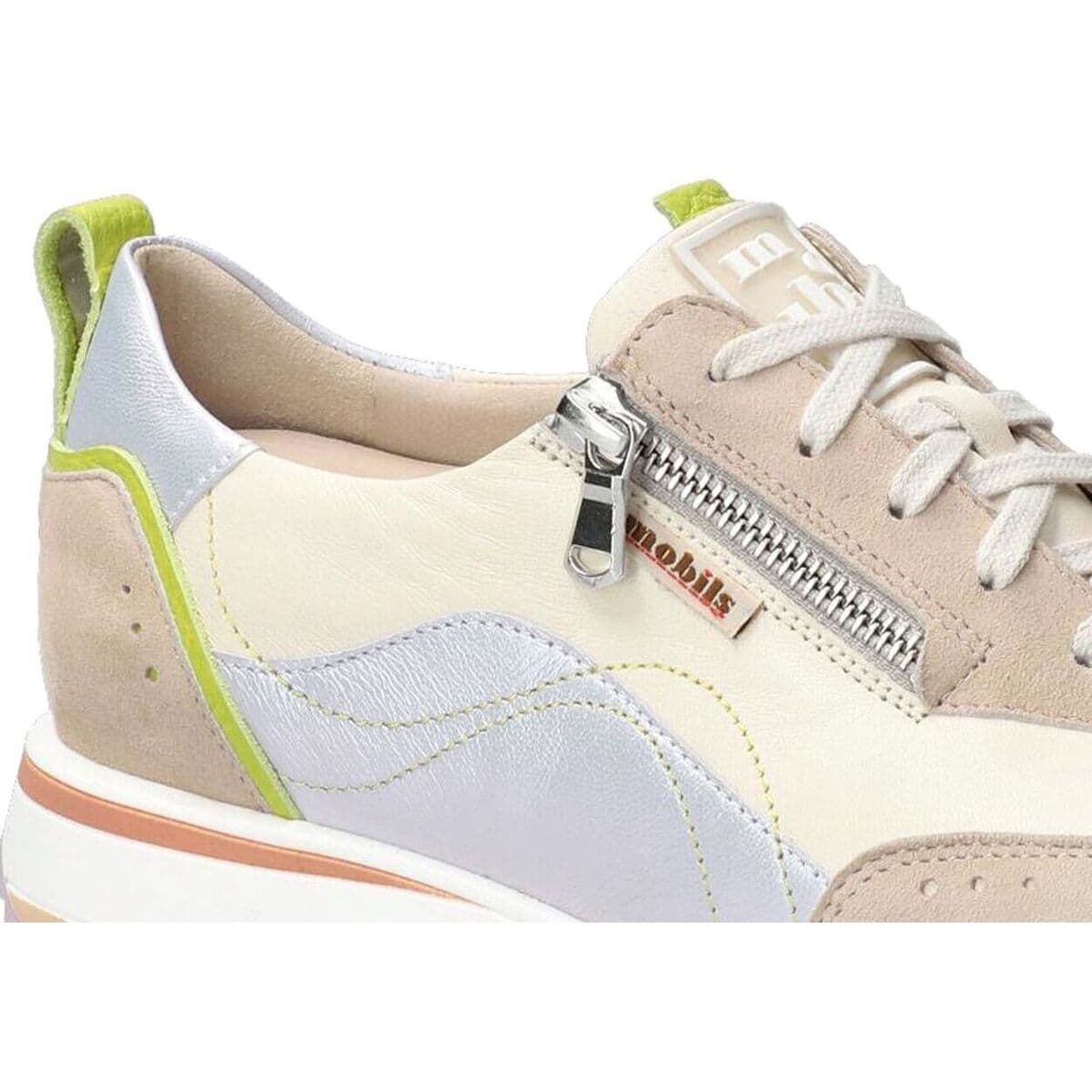 Women's Sneakers Mephisto Beige