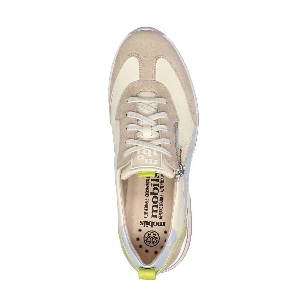 Women's Sneakers Mephisto Beige