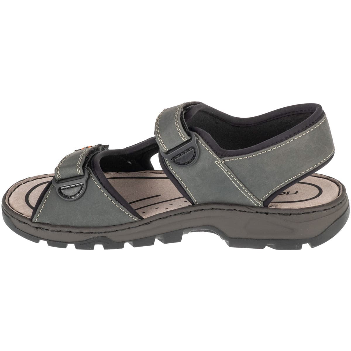Men's Sports Sandals Rieker Gray
